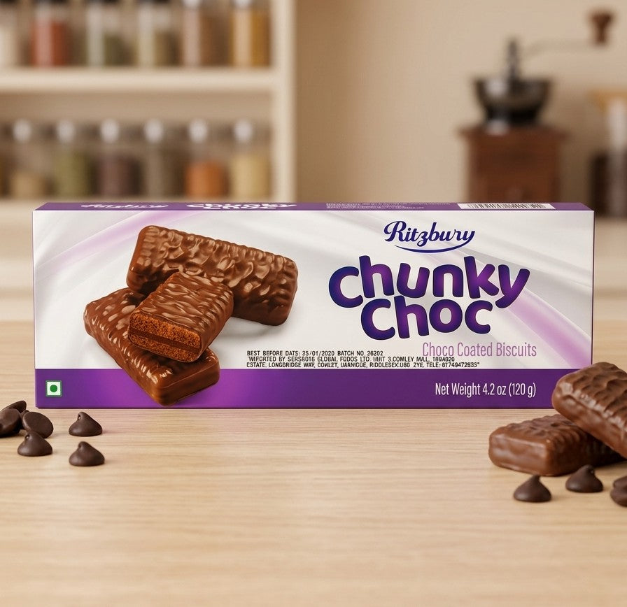 Ritzbury Chunky Choc 120g - EN