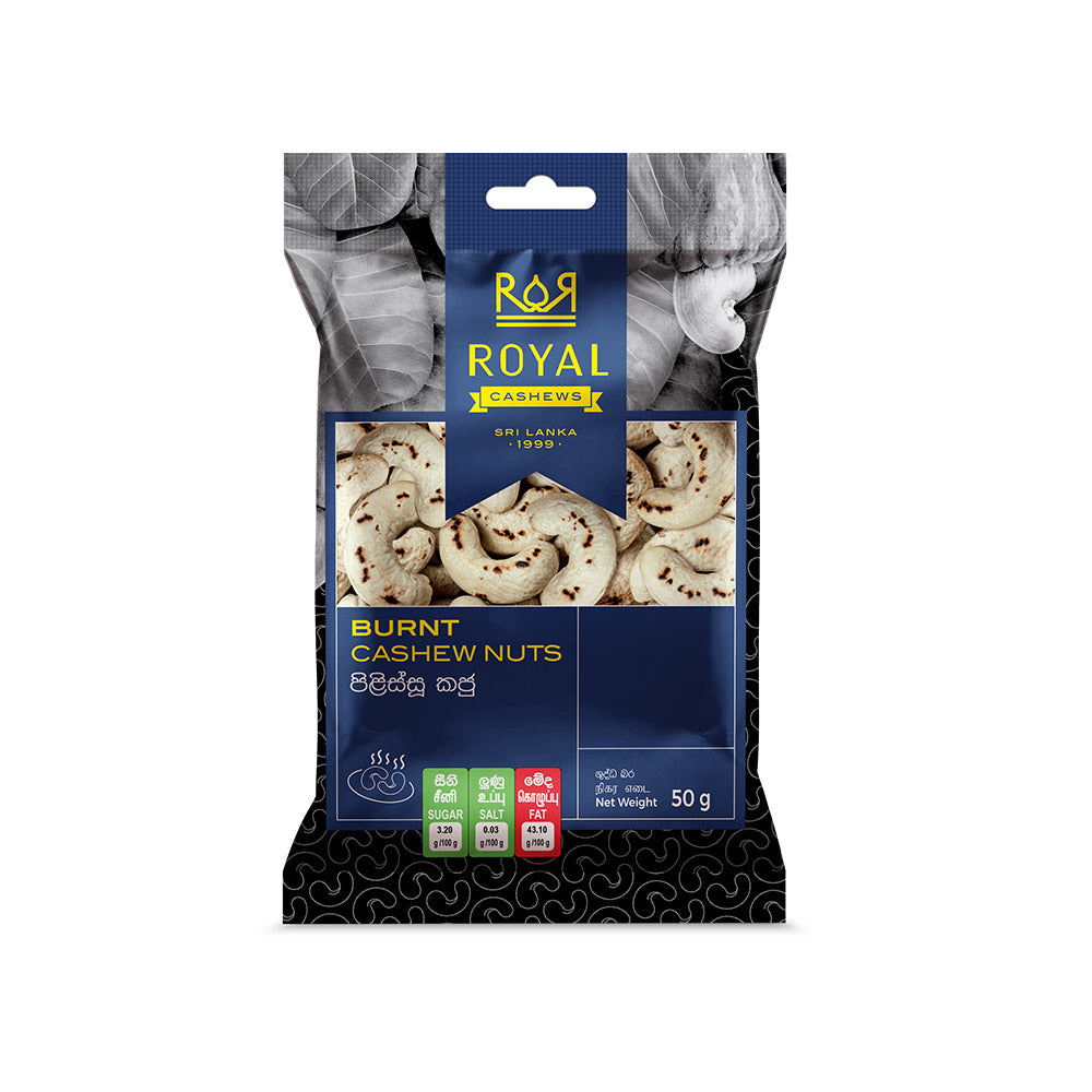 Royal Burnt Cashew Nuts - 50g