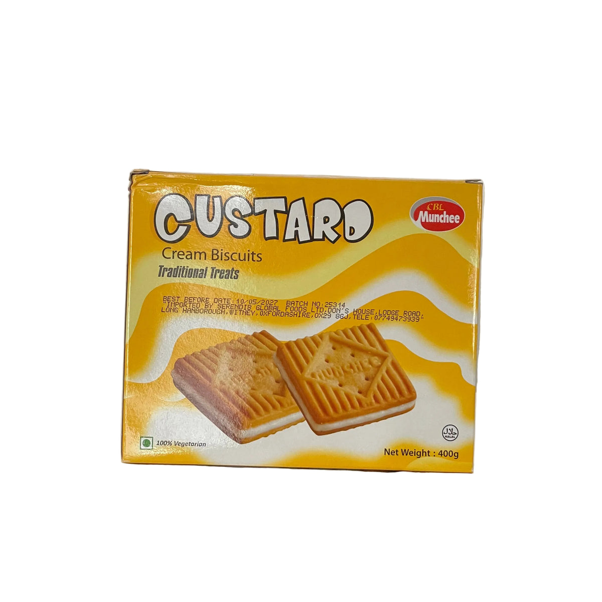 Munchee Custard Cream 400g