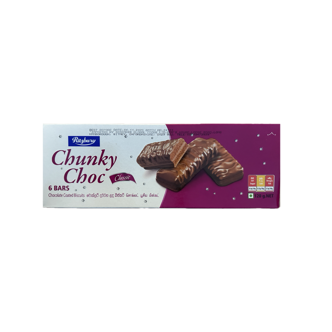 Ritzbury Chunky Choc 120g