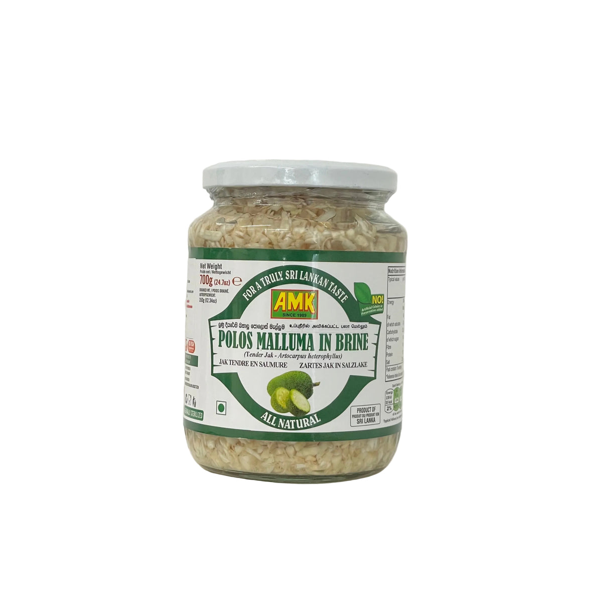 AMK Polos Mallum in Brine 700g