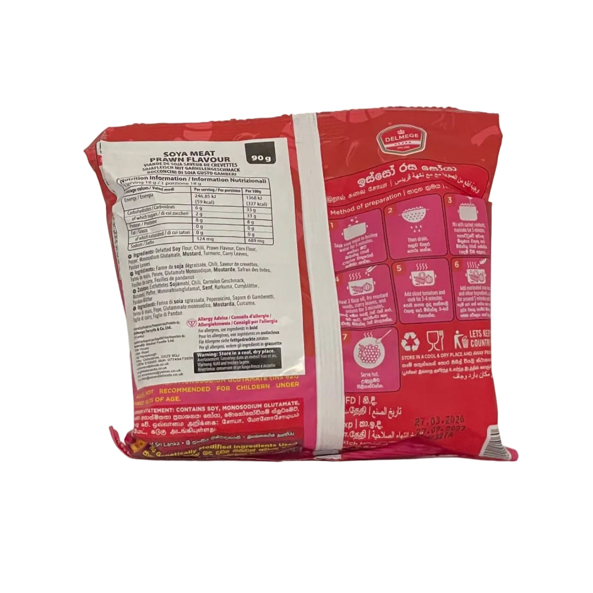 Delmege Soya Prawns 90g