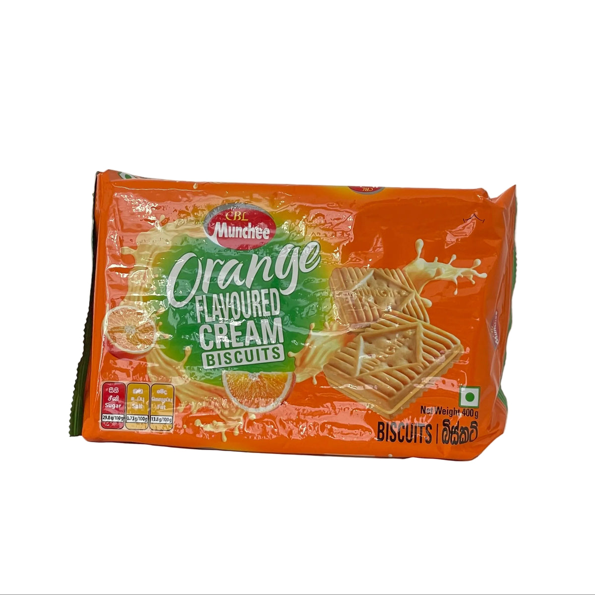 Munchee Orange Cream 400g