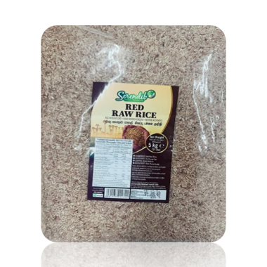 Serendib Red Raw Rice - 5Kg