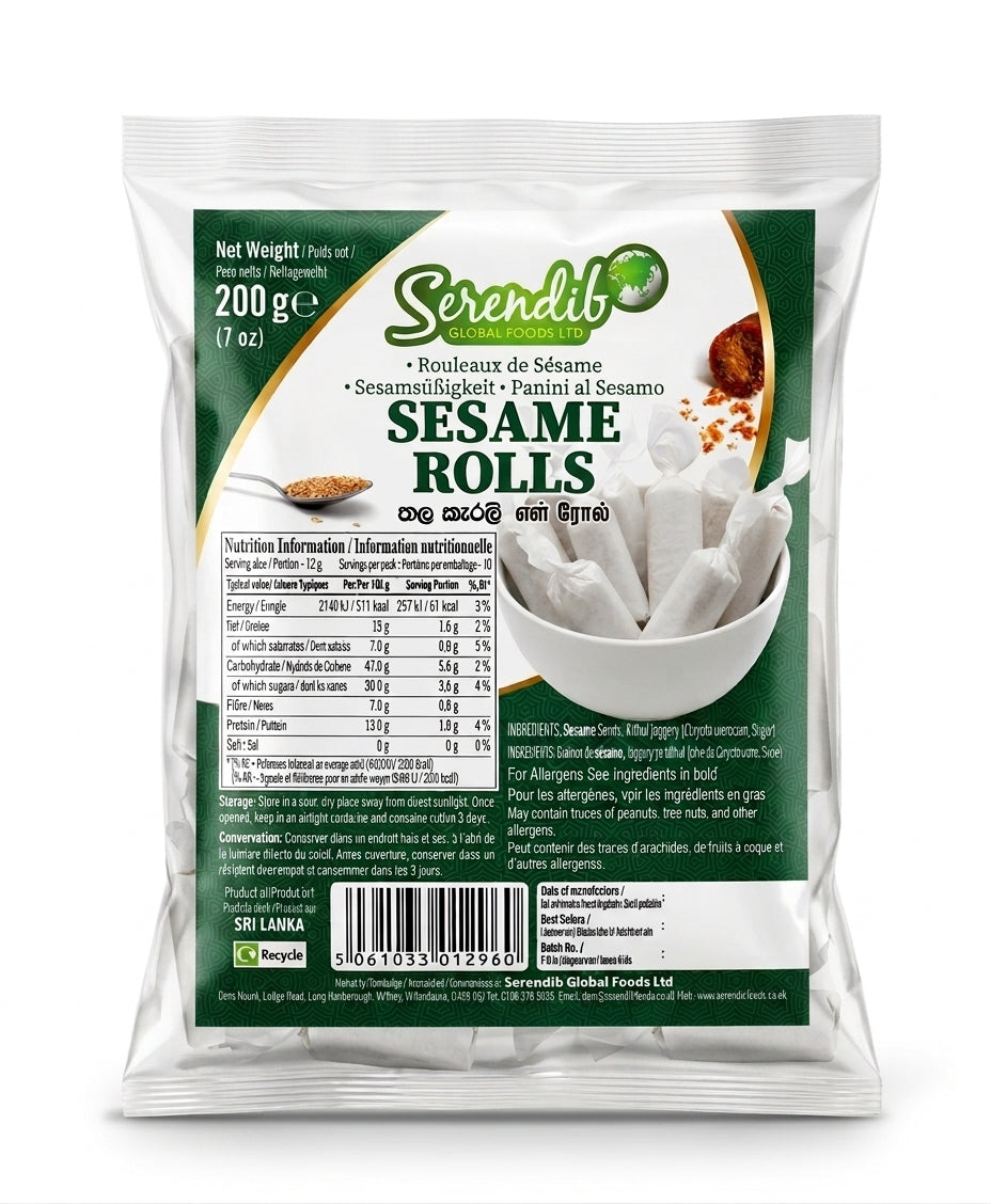 Serendib Sesame Roll 100g