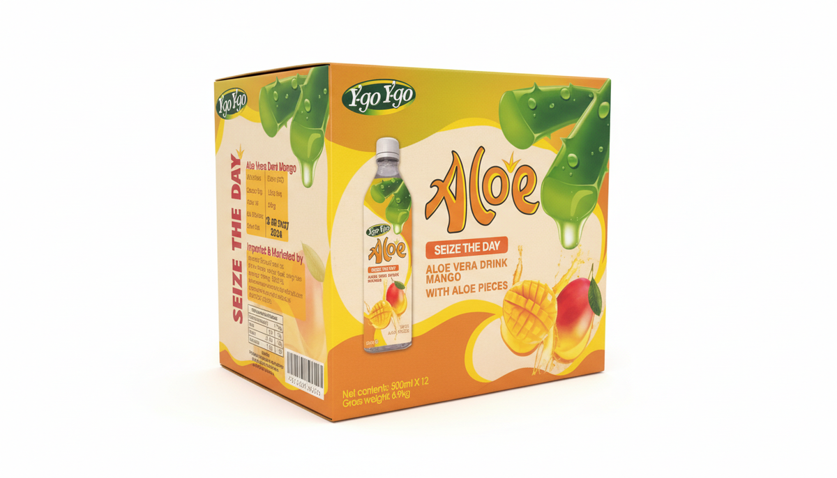 Ygo Ygo Aloe Vera with Mango Flavour 500ml