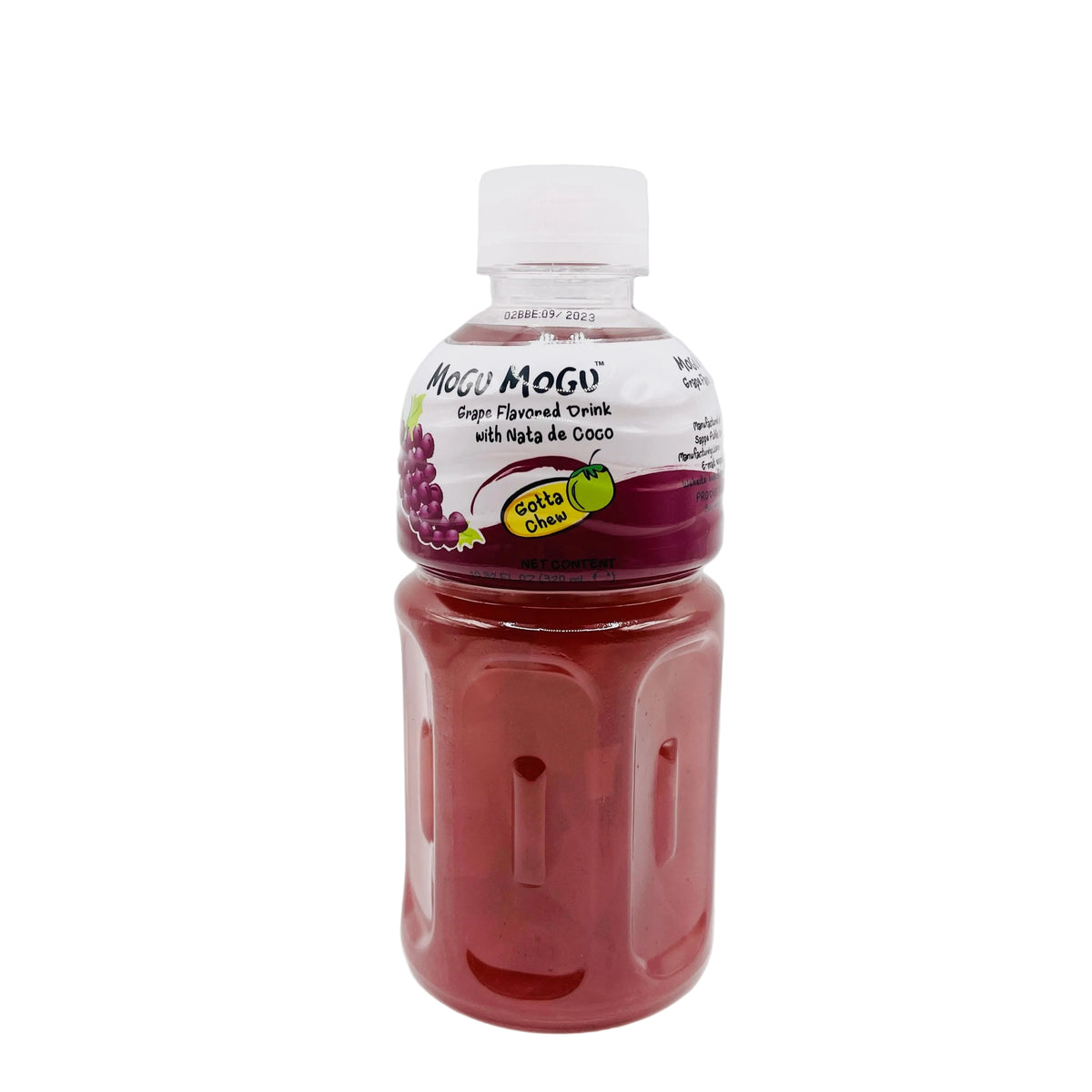 Mogu Mogu Grape Nata De Coco Juice Drink 320ML