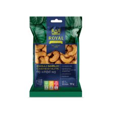 Royal Chilli Garlic Cashew Nuts - 50g