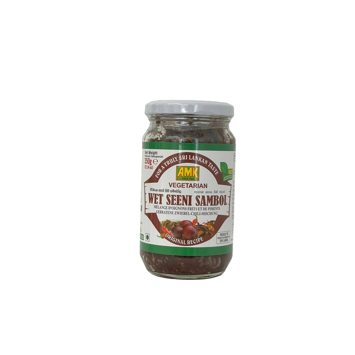 AMK Vegetarian Seeni Sambol - Wet 350g