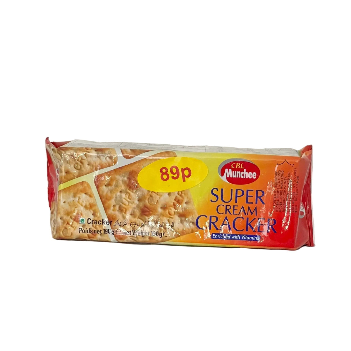 Munchee Super Cream Cracker 89p