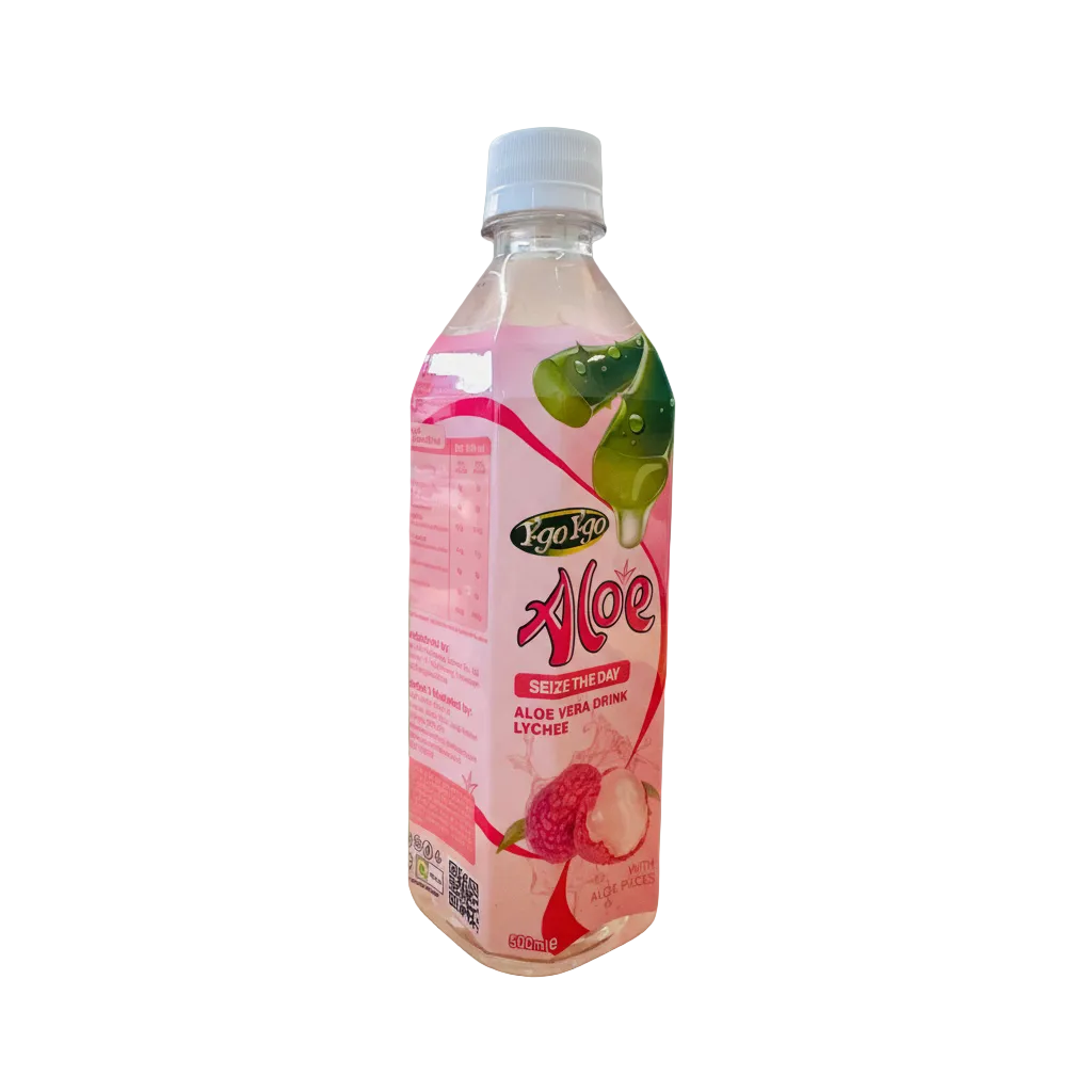 Ygo Ygo Aloe Vera with Lychee Flavour 500ml